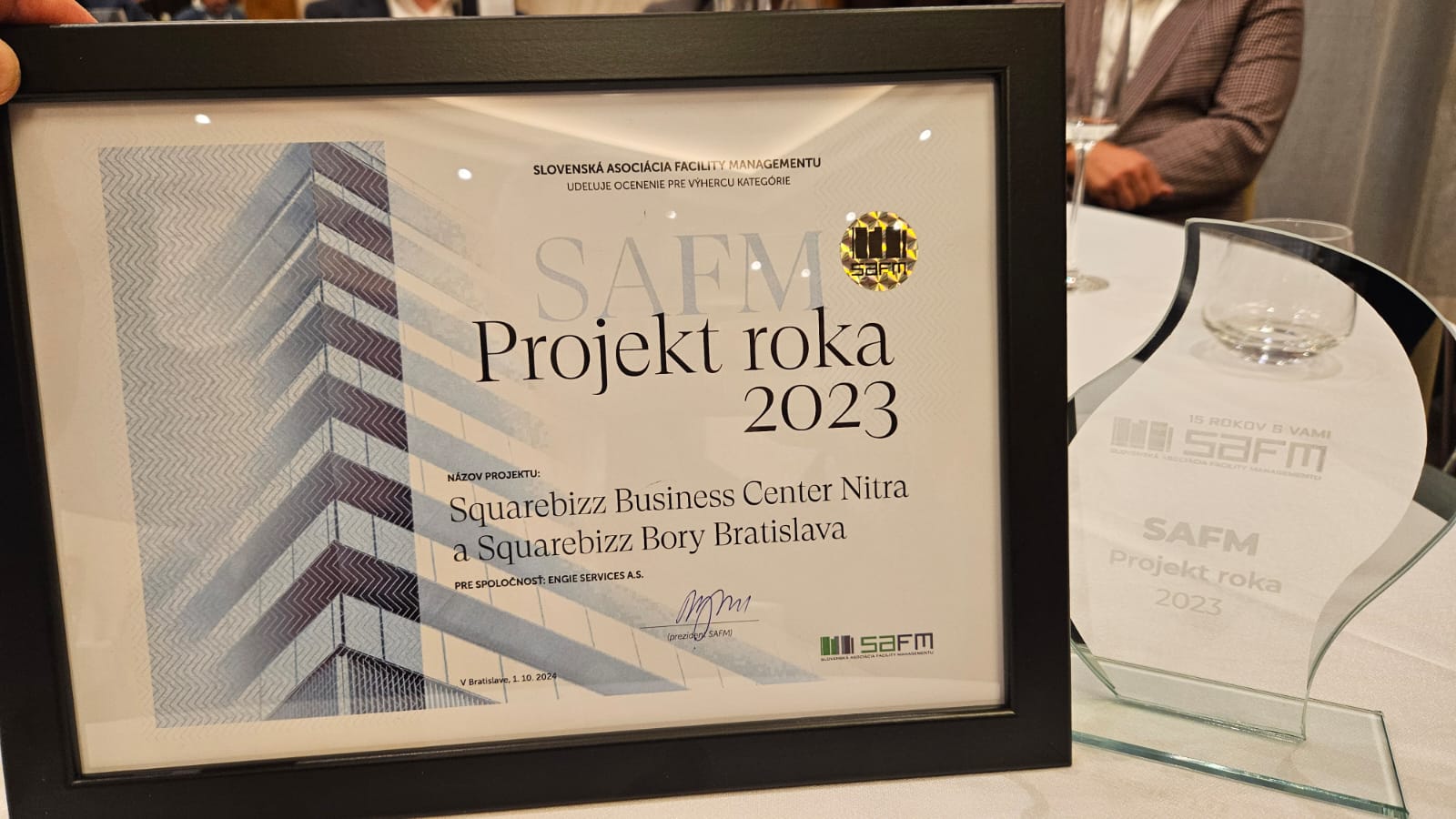 Project of the Year 2023 by the Slovak Facility Management Association!