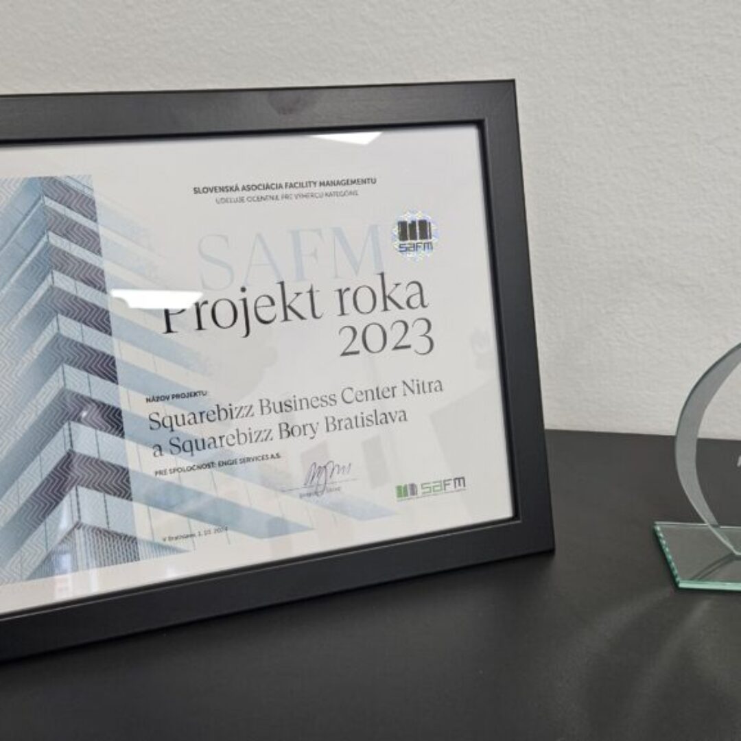Project of the Year 2023 by the Slovak Facility Management Association!