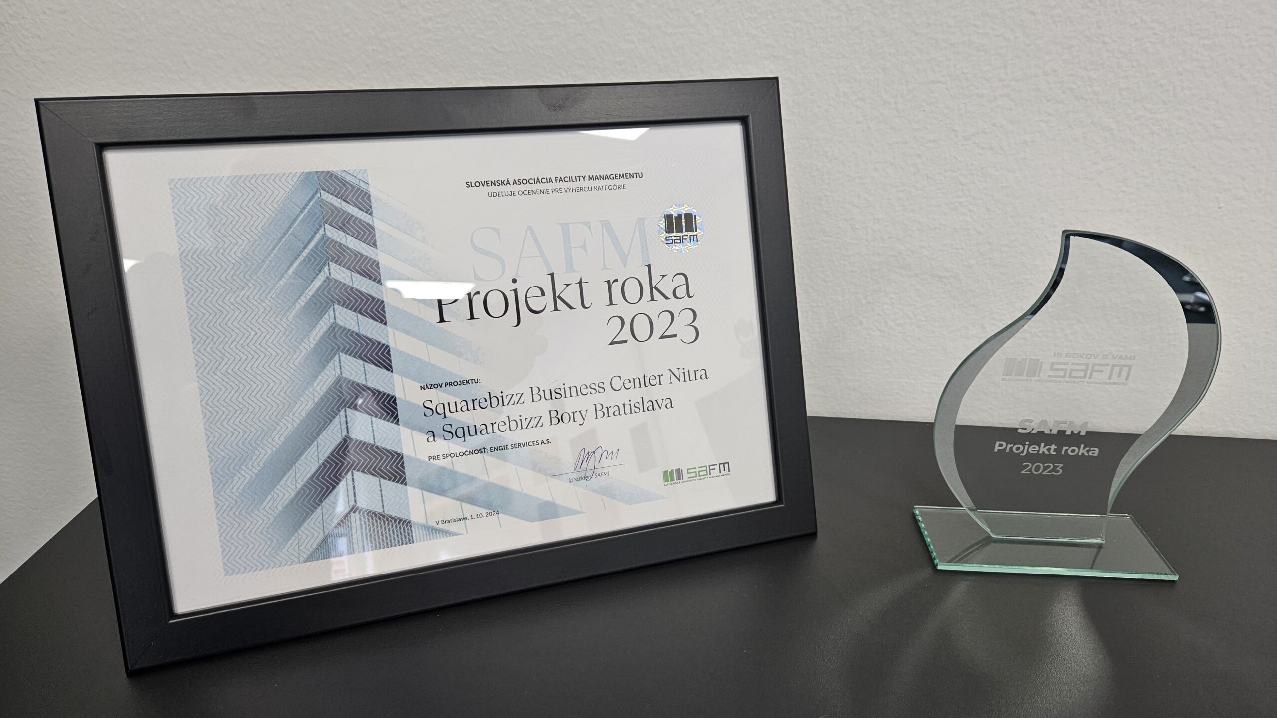 Project of the Year 2023 by the Slovak Facility Management Association!